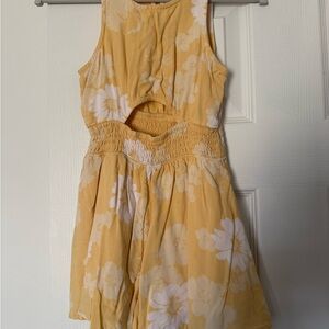 Abercrombie Kids Yellow Floral Dress
